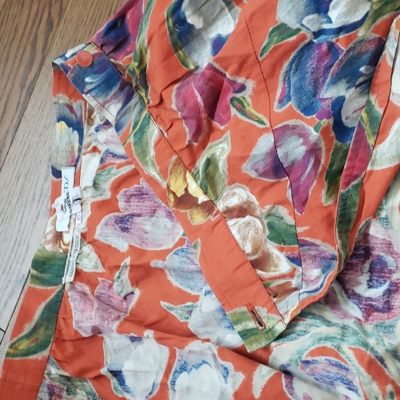 Ungaro Paris Vintage Floral Skirt - Picture 9 of 13